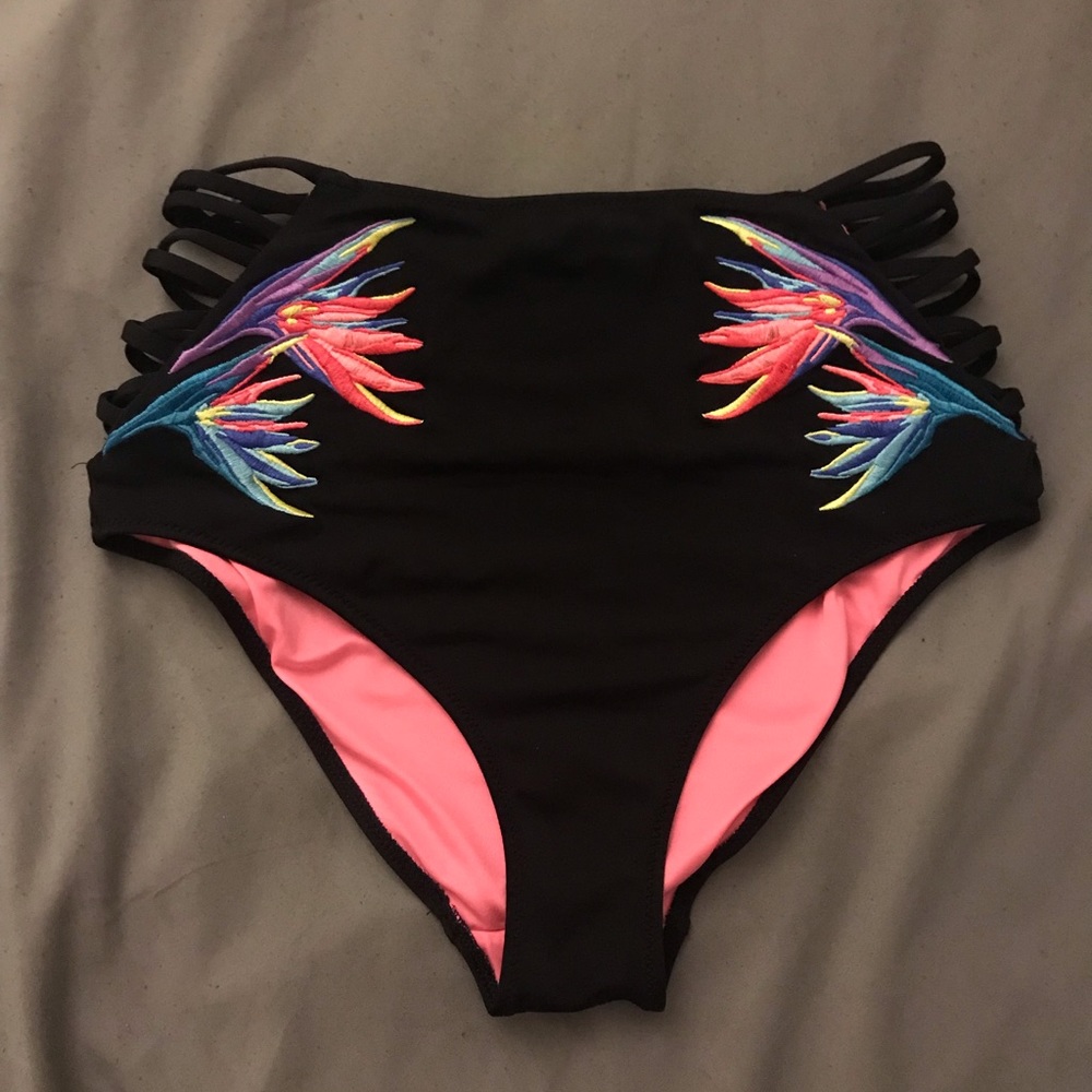 Pink vs swim bottoms